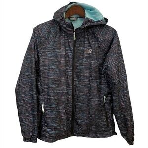 New Balance Windbreaker Jacket Blue Mint Pink Women Large
Condition 9/10 no flaw